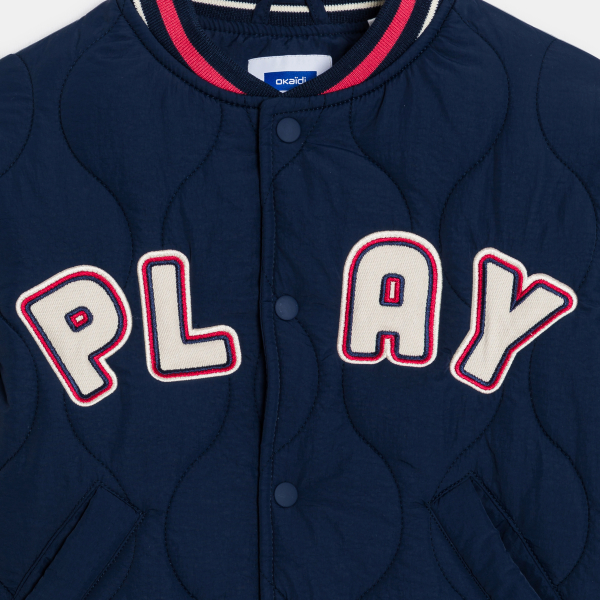 سترة للفتيان باللون الأزرق